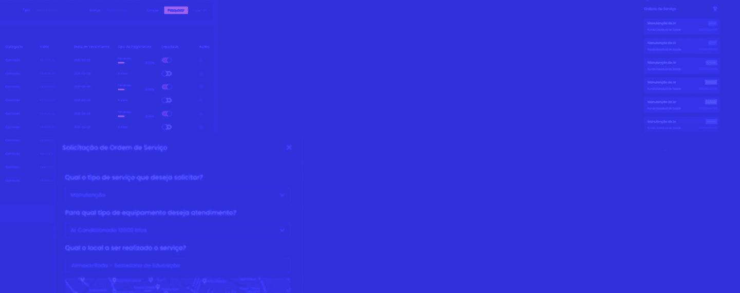 fundo com demonstração do arcke